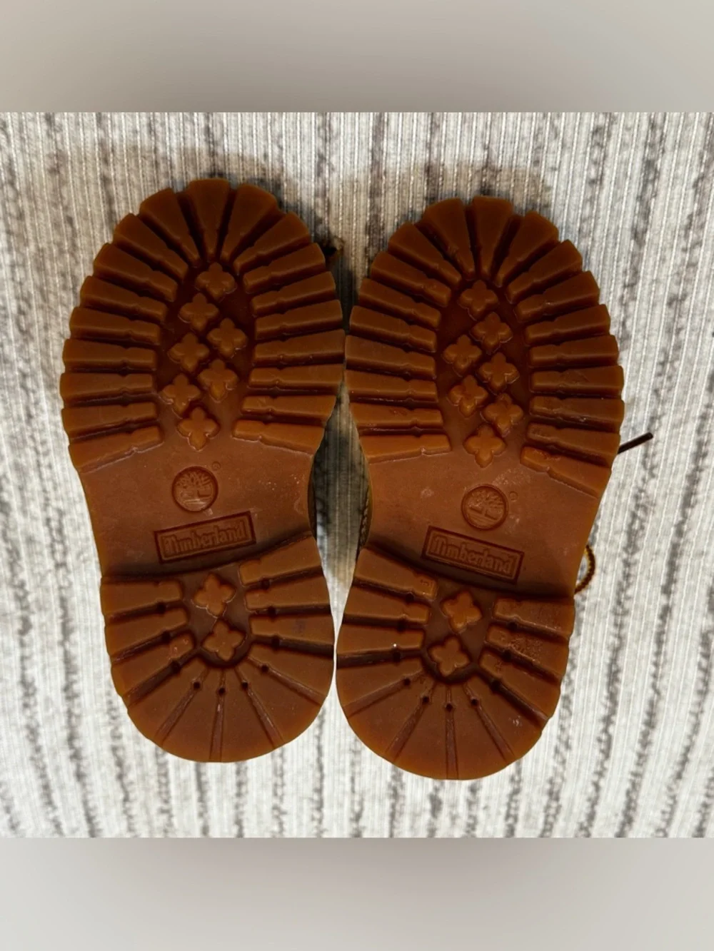 Timberland Toddler Boots Size 6 Wheat Nubuck Kids‎ Lace Up Classic